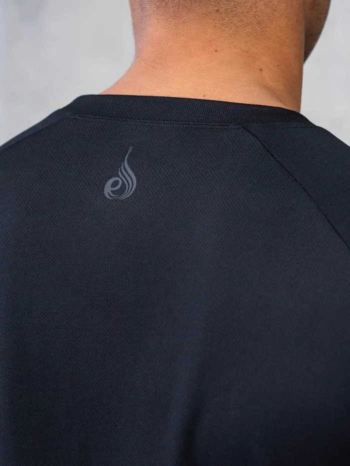 TShirts Mens Ryderwear Legacy Mesh TShirt Black