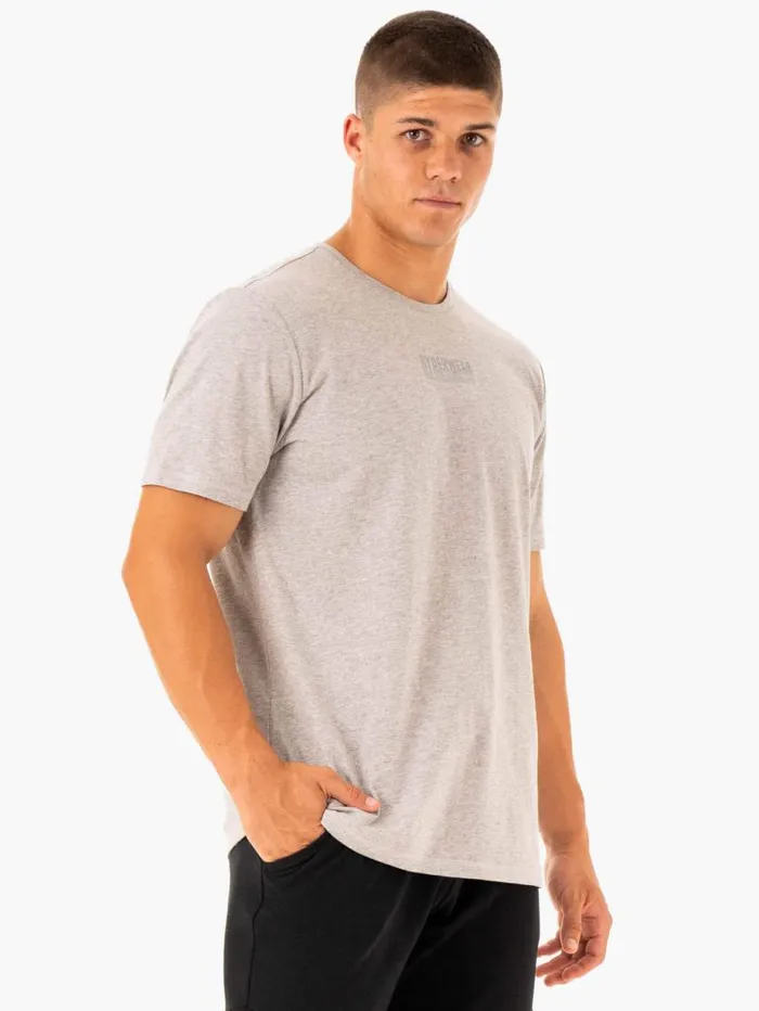TShirts Mens Ryderwear Limitless TShirt Grey Marl