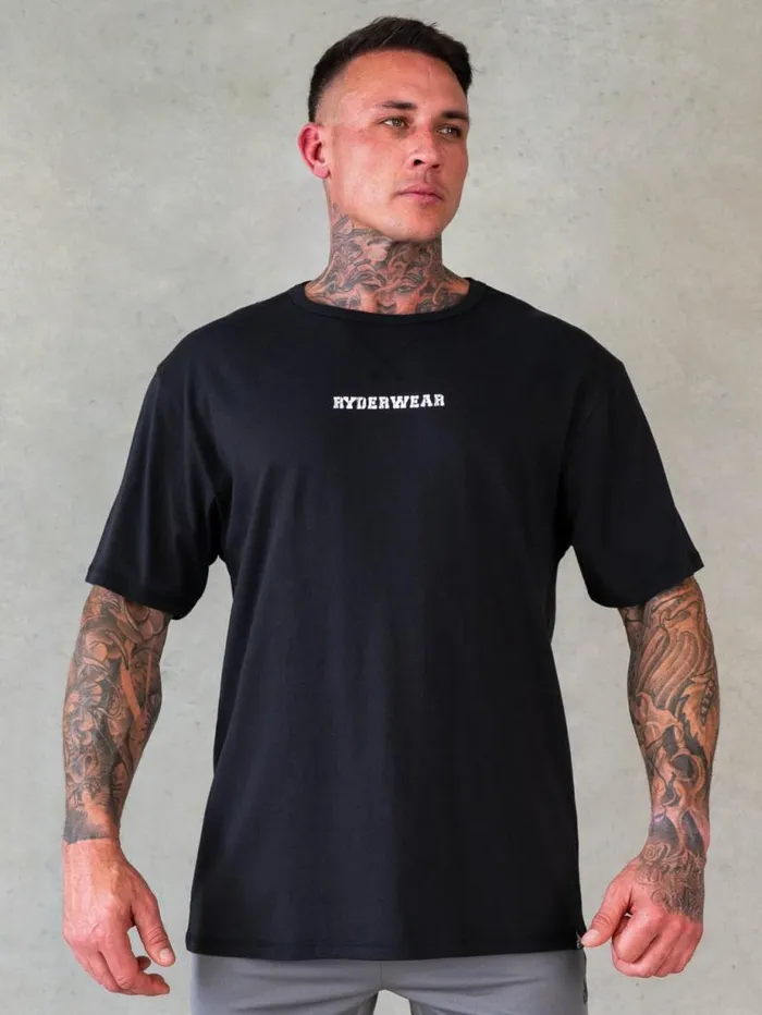 TShirts Mens Ryderwear Octane TShirt Faded Black
