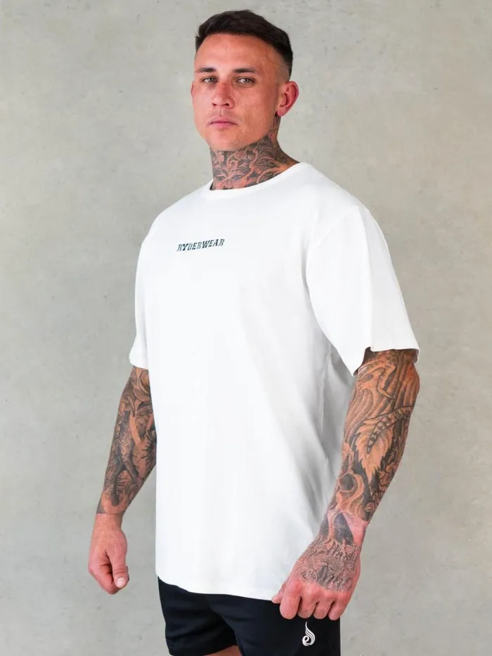 TShirts Mens Ryderwear Octane TShirt Off White