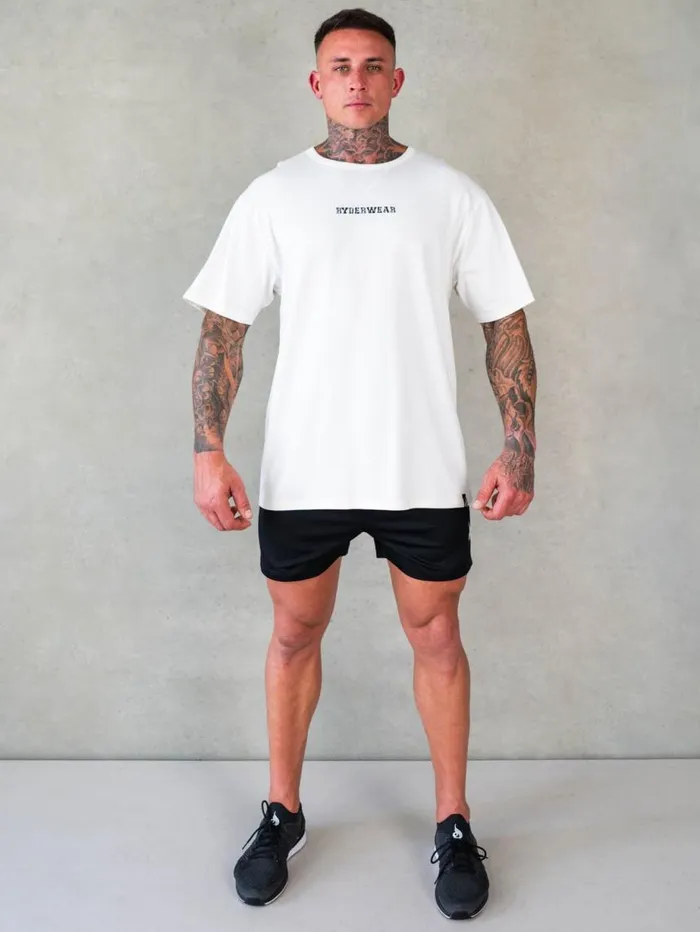 TShirts Mens Ryderwear Octane TShirt Off White