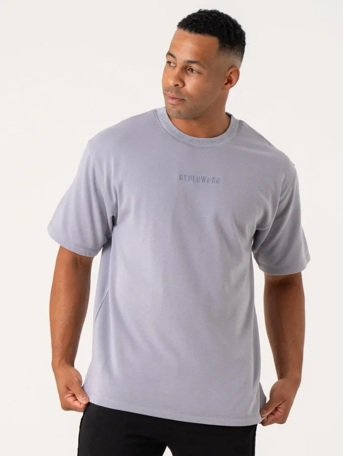 TShirts Mens Ryderwear Pursuit Fleece TShirt Lavender