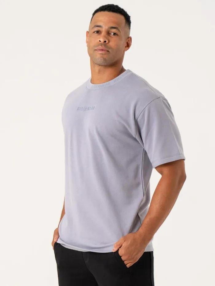 TShirts Mens Ryderwear Pursuit Fleece TShirt Lavender
