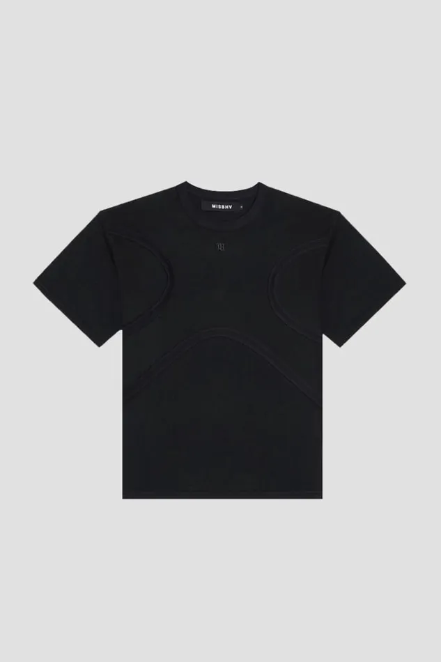 TShirts WomenMen MISBHV X TShirt Black