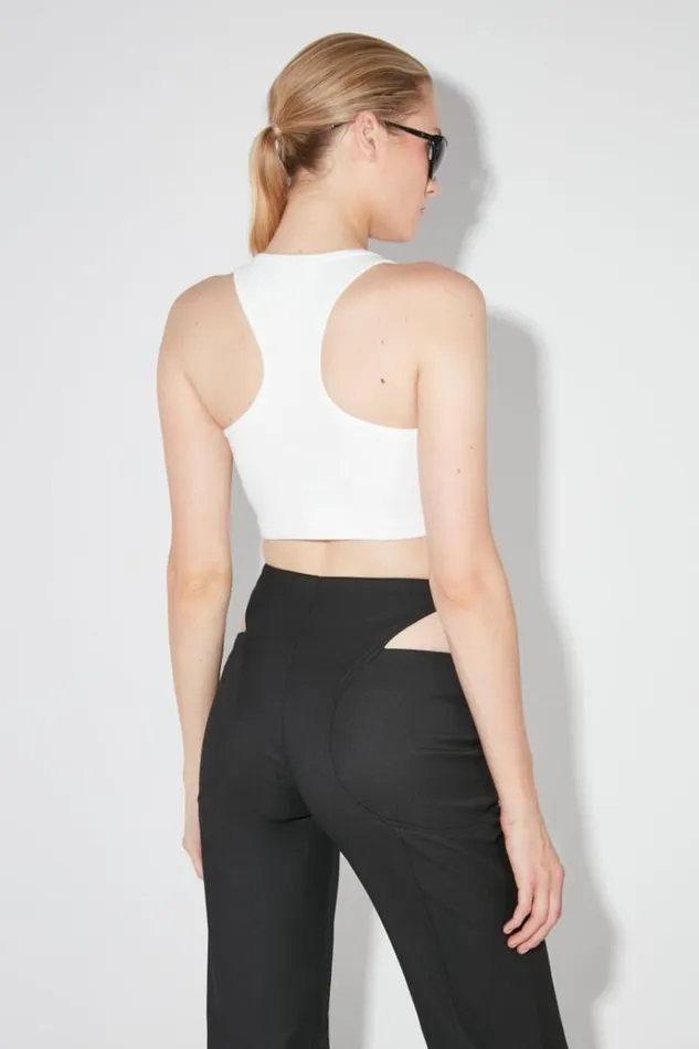 TShirts Women MISBHV Cropped M Tank Top White