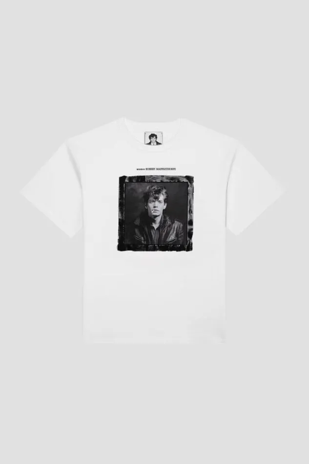 TShirts Women MISBHV Self Portrait 1980 Robert Mapplethorpe TShirt White