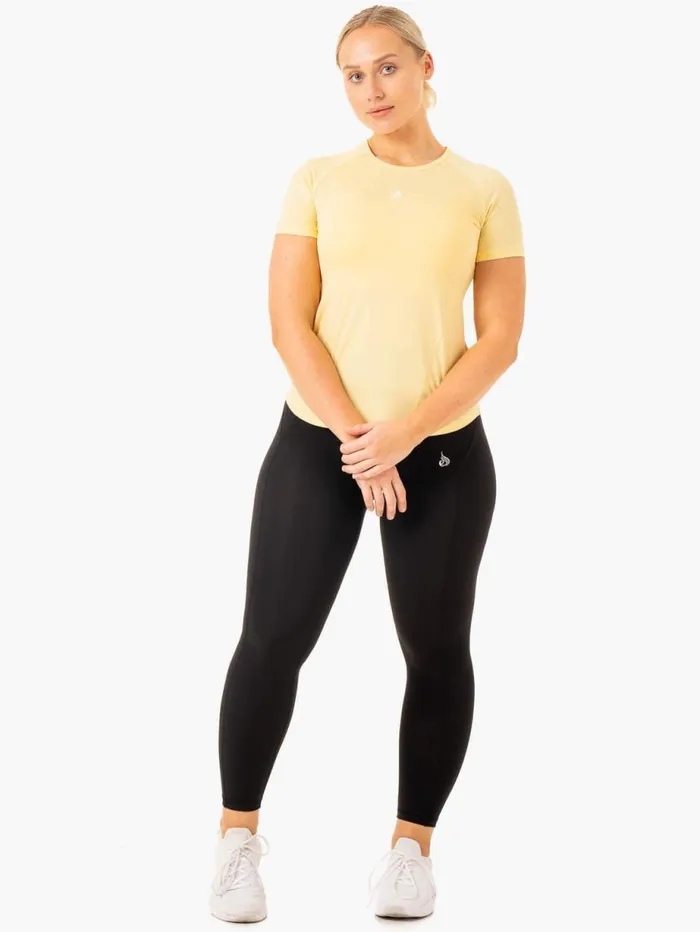 TShirts Womens Ryderwear Level Up Training TShirt Butter