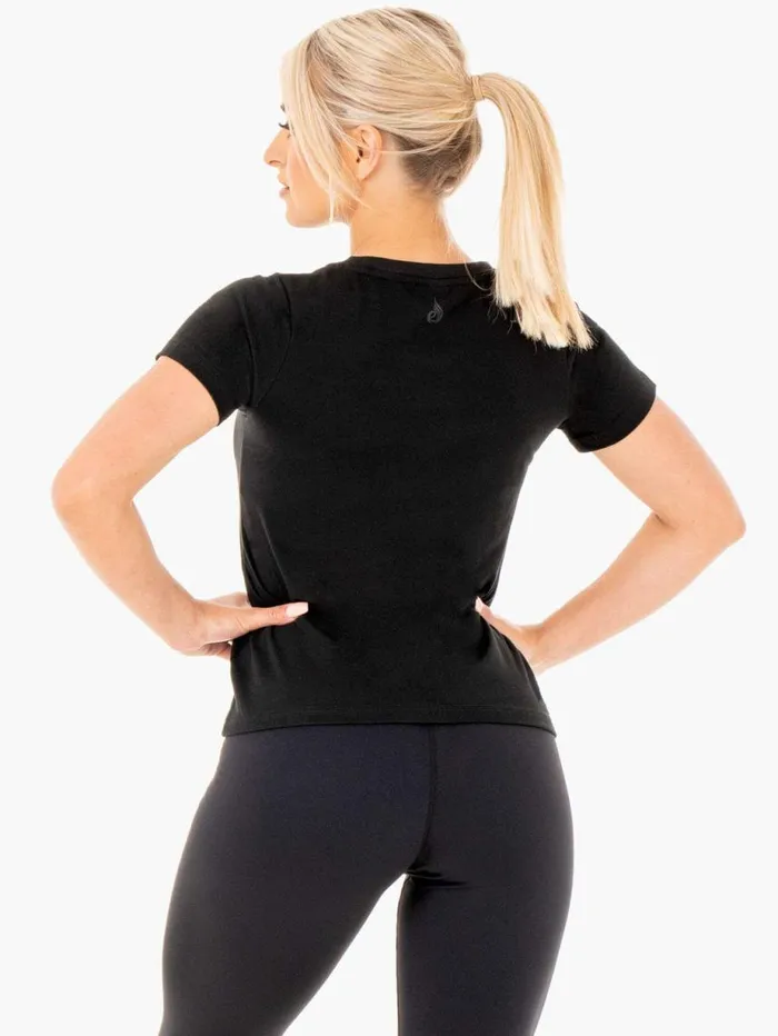 TShirts Womens Ryderwear Motion TShirt Black
