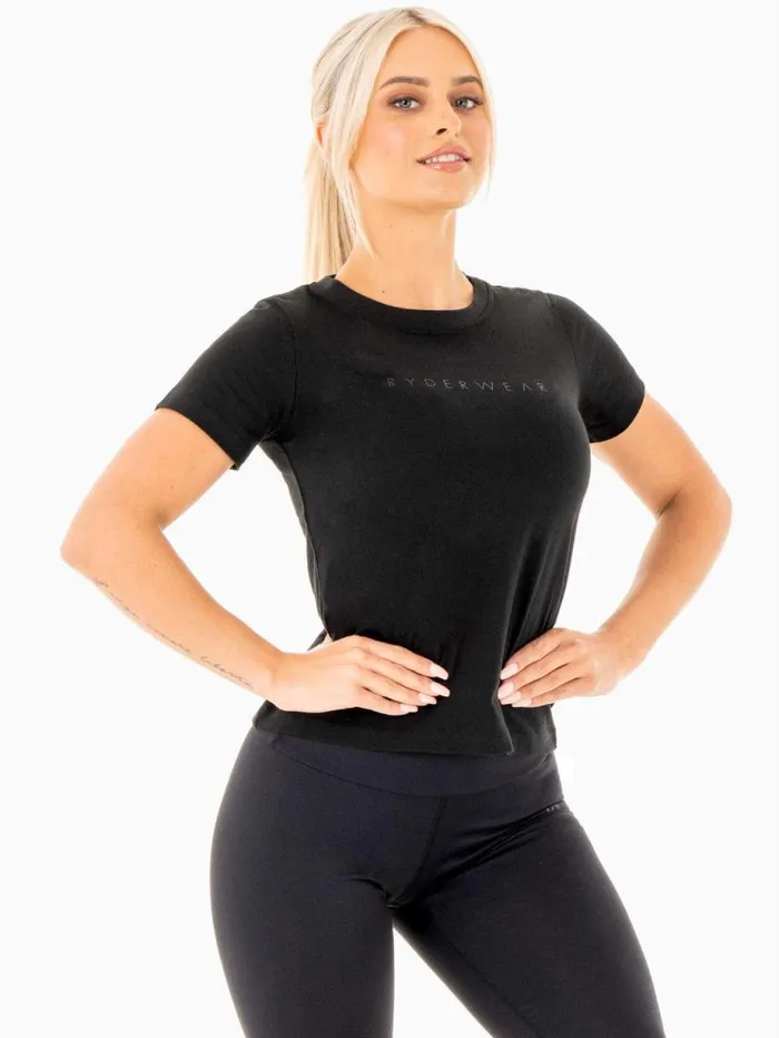 TShirts Womens Ryderwear Motion TShirt Black
