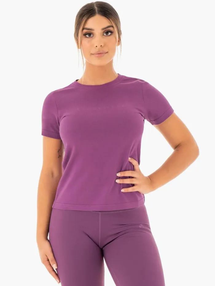 TShirts Womens Ryderwear Motion TShirt Purple