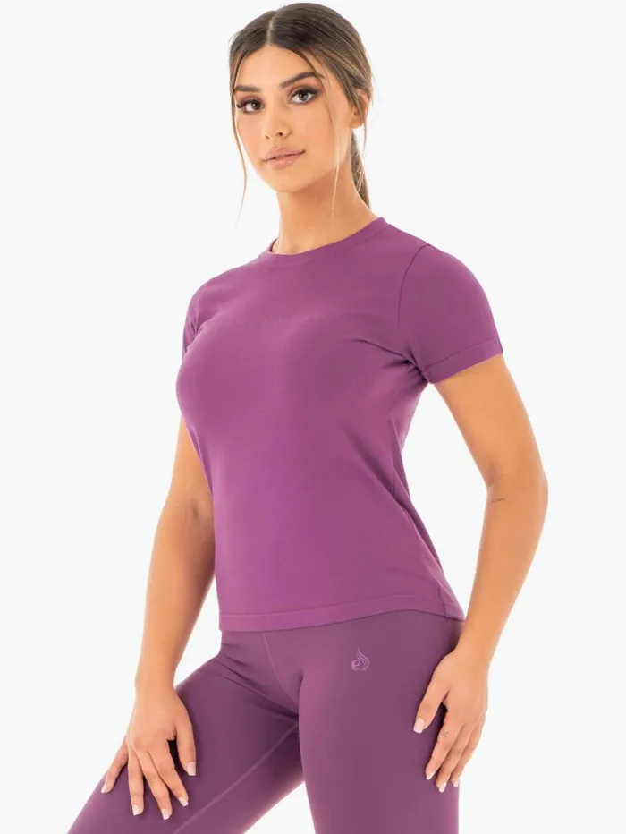 TShirts Womens Ryderwear Motion TShirt Purple