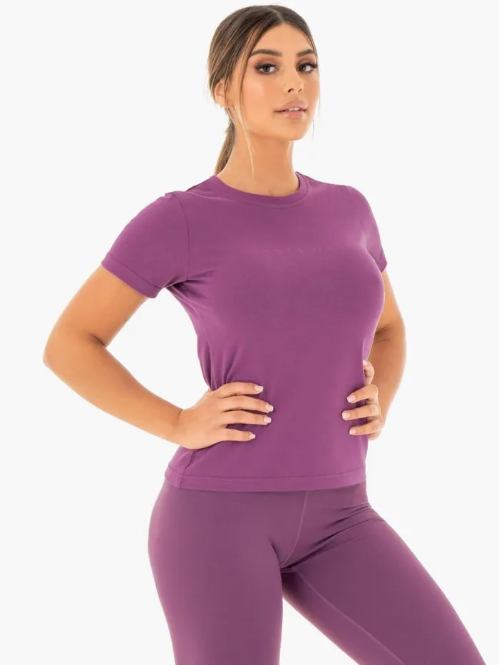 TShirts Womens Ryderwear Motion TShirt Purple