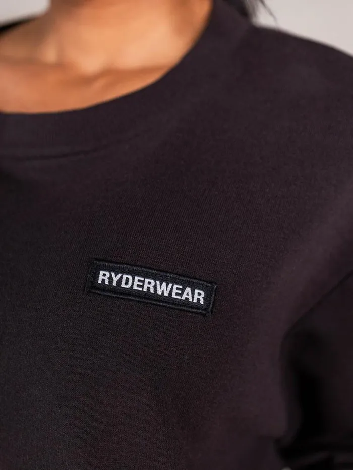 TShirts Womens Ryderwear NRG Sweater Faded Black
