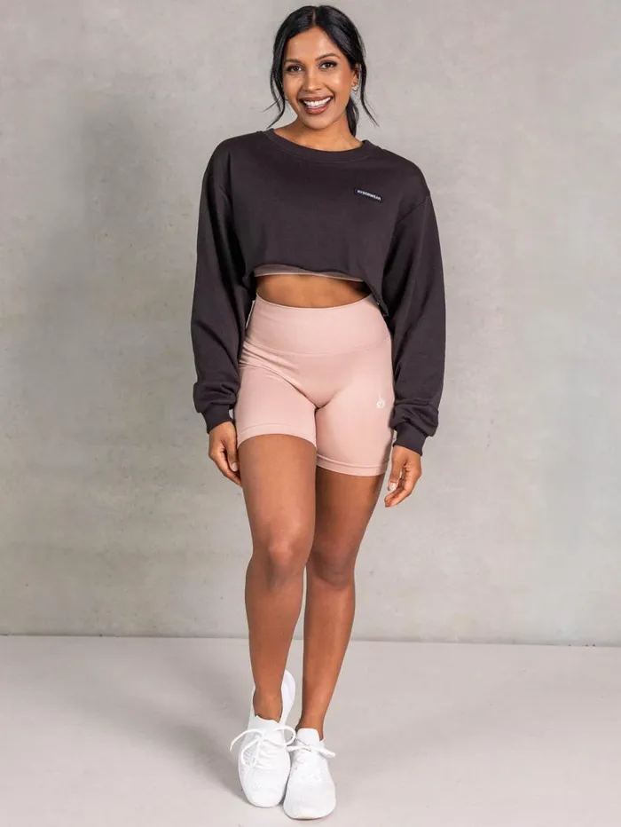 TShirts Womens Ryderwear NRG Sweater Faded Black