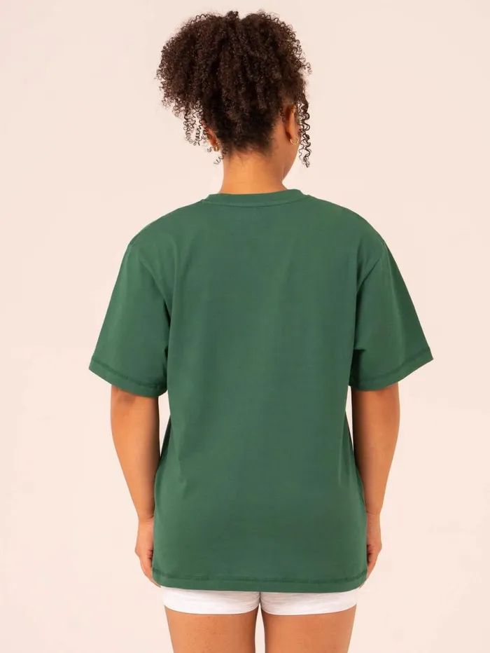 TShirts Womens Ryderwear Tempo Oversized TShirt College Green