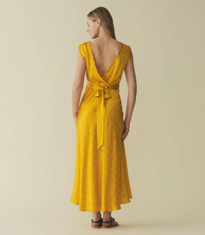 TAHLIA DRESS Goldenrod Hillside Heather Shop DEN Dresses