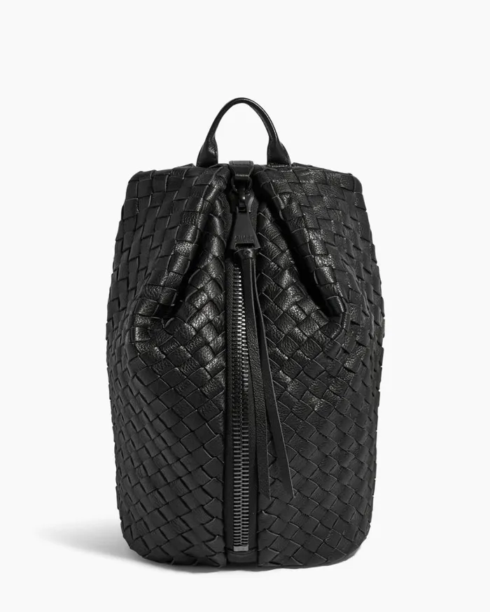 Tamitha Backpack Black Woven Women Aimee Kestenberg Backpacks