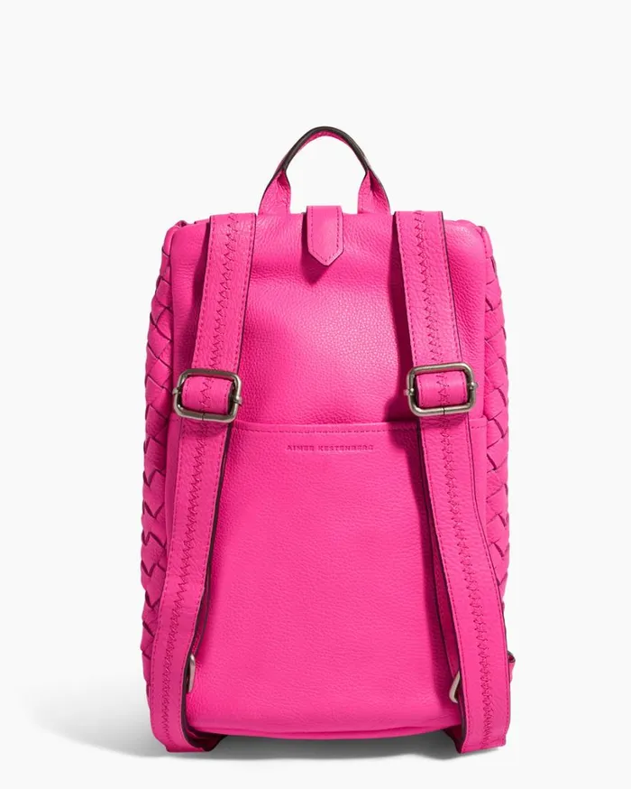 Tamitha Backpack Hot Pink Woven Women Aimee Kestenberg Backpacks