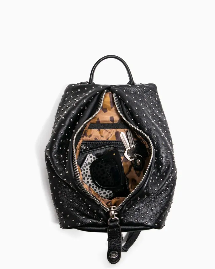 Tamitha Mini Backpack Black Studded Women Aimee Kestenberg Backpacks
