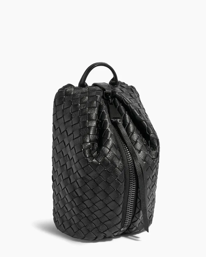 Tamitha Mini Backpack Black Woven Women Aimee Kestenberg Backpacks