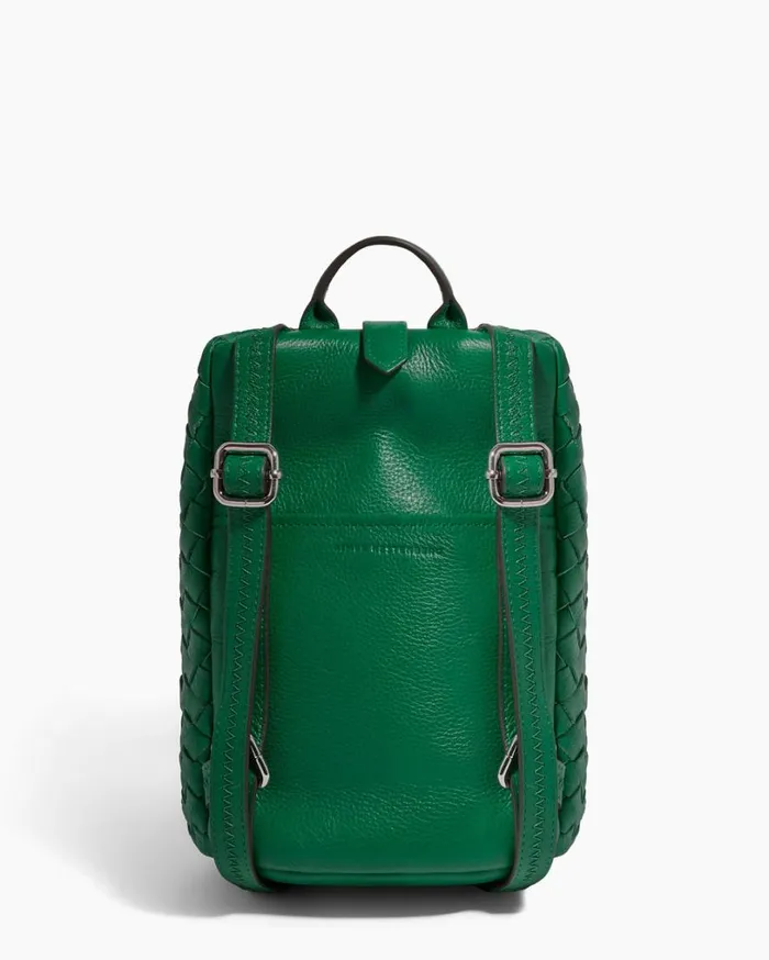 Tamitha Mini Backpack Kelly Green Woven Women Aimee Kestenberg Backpacks