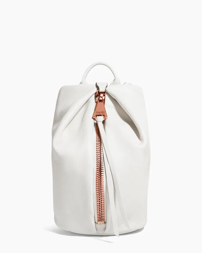 Tamitha Mini Backpack Vanilla Ice With Chocolate Rose Gold Women Aimee Kestenberg Backpacks
