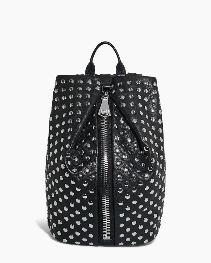Tamitha Novelty Backpack Black With Disco Studs Women Aimee Kestenberg Backpacks Tamitha Novelty Backpack Black With Disco Studs Women Aimee Kestenberg Backpacks