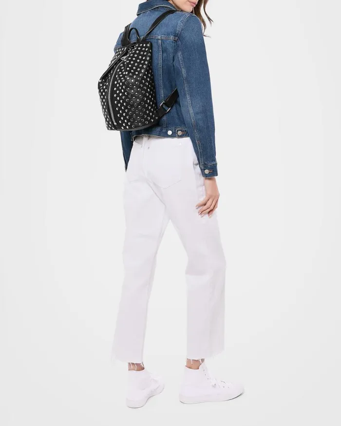 Tamitha Novelty Backpack Black With Disco Studs Women Aimee Kestenberg Backpacks