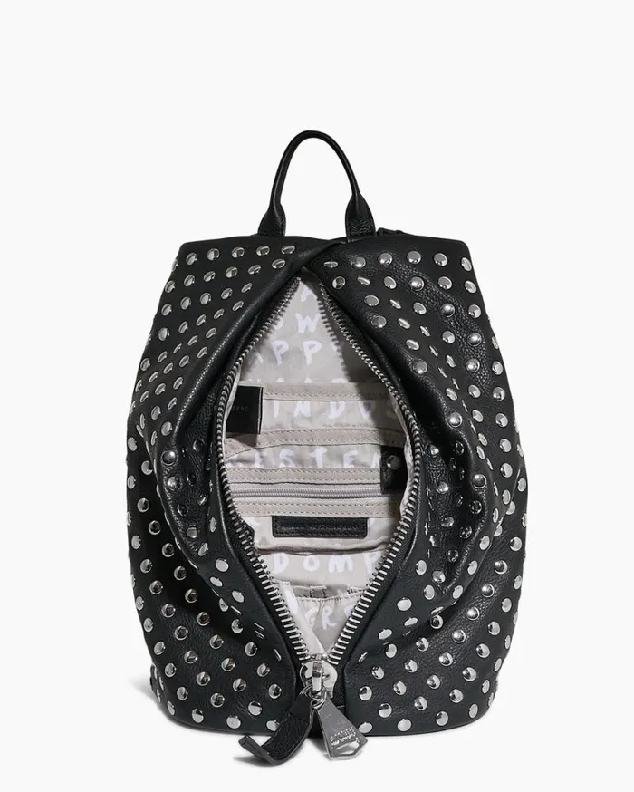 Tamitha Novelty Backpack Black With Disco Studs Women Aimee Kestenberg Backpacks