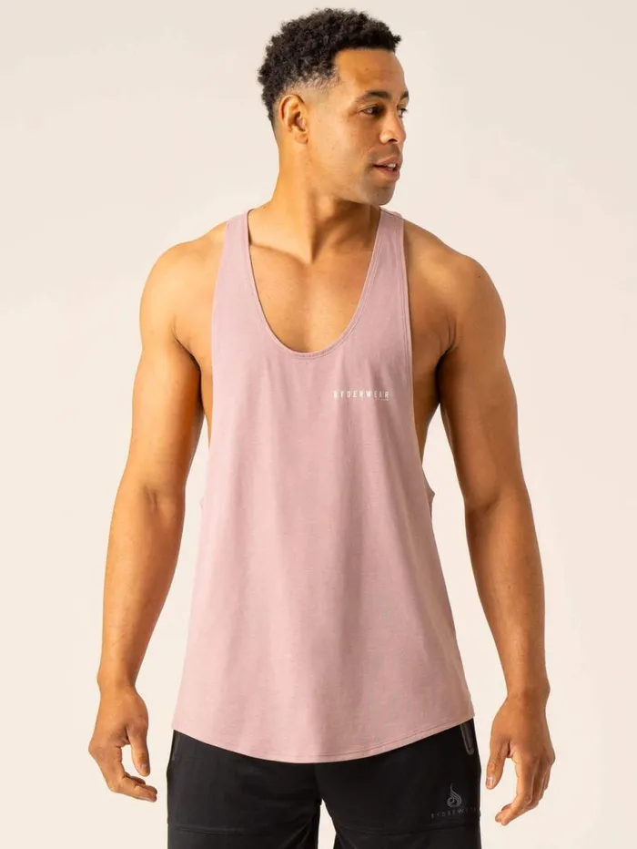 Tanks Mens Ryderwear Advance Stringer TBack Cinder