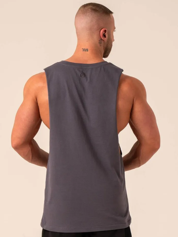 Tanks Mens Ryderwear Baller Tank Charcoal