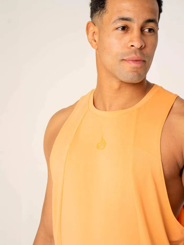 Tanks Mens Ryderwear Dynamic Baller Tank Orange Sherbet