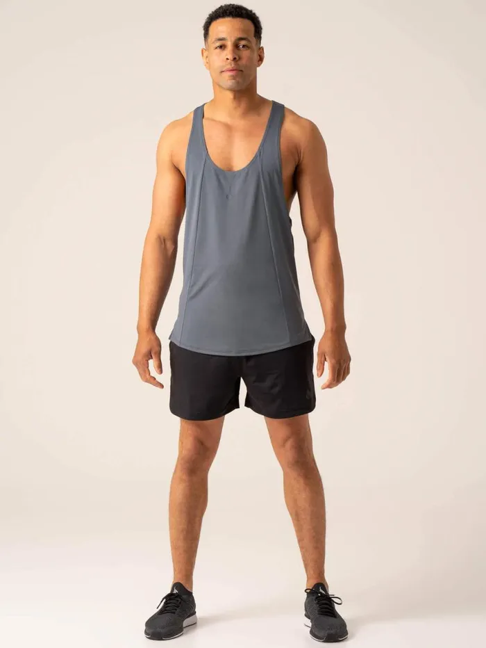 Tanks Mens Ryderwear Dynamic Stringer TBack Petrol