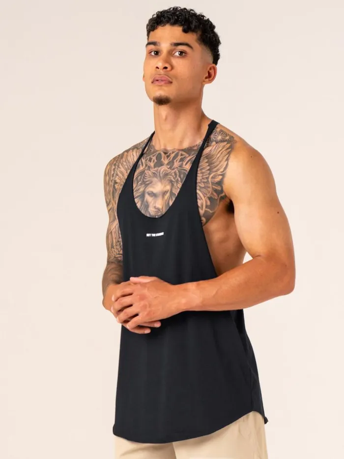Tanks Mens Ryderwear Emerge Arnie TBack Black