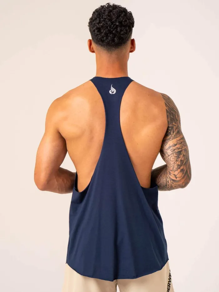 Tanks Mens Ryderwear Emerge Arnie TBack Navy