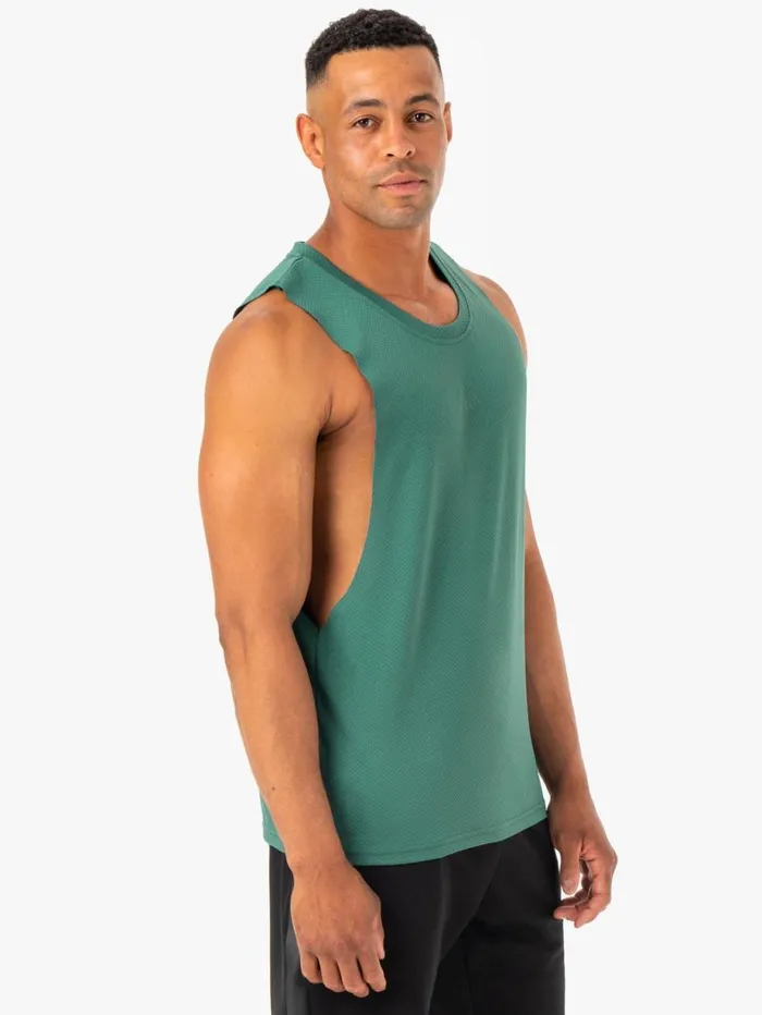 Tanks Mens Ryderwear Enhance Baller Tank Green