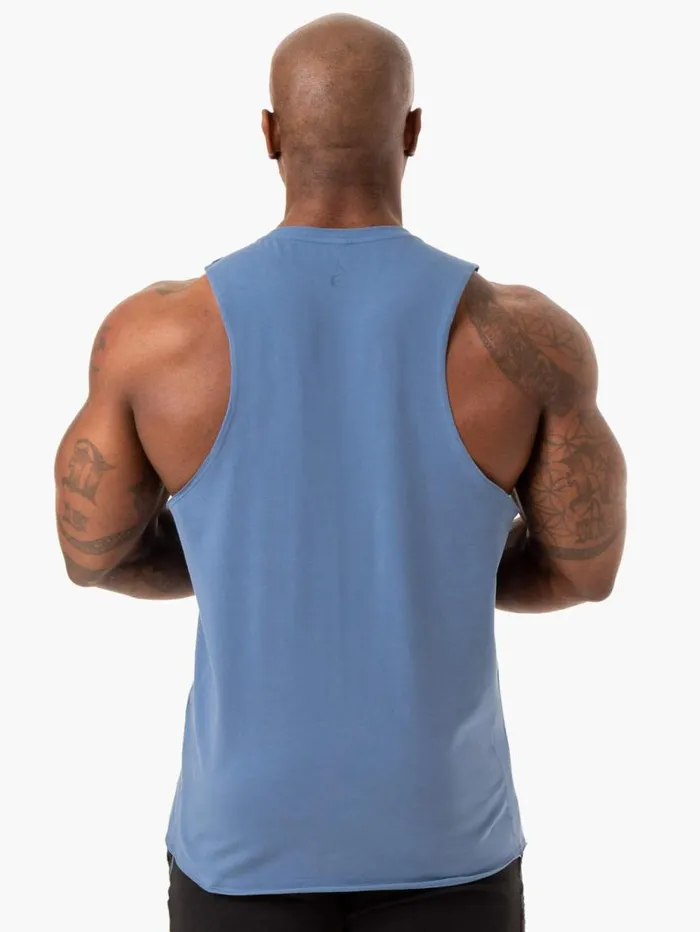 Tanks Mens Ryderwear Force Tank Blue