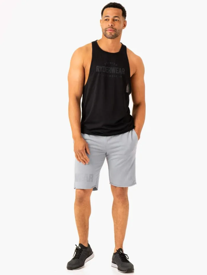 Tanks Mens Ryderwear Heritage Baller Tank Black