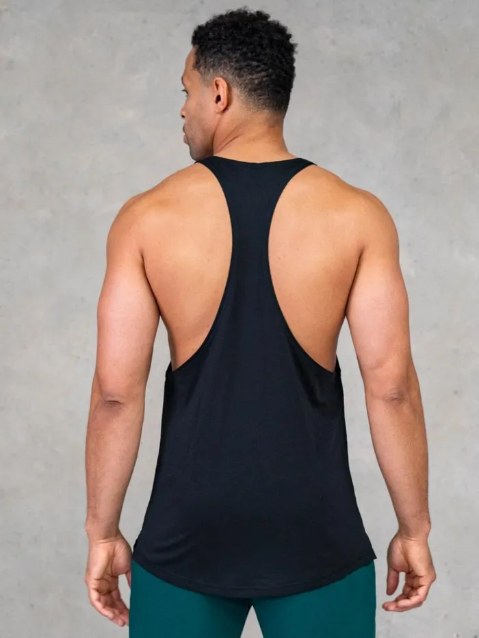 Tanks Mens Ryderwear Legacy Stringer Black
