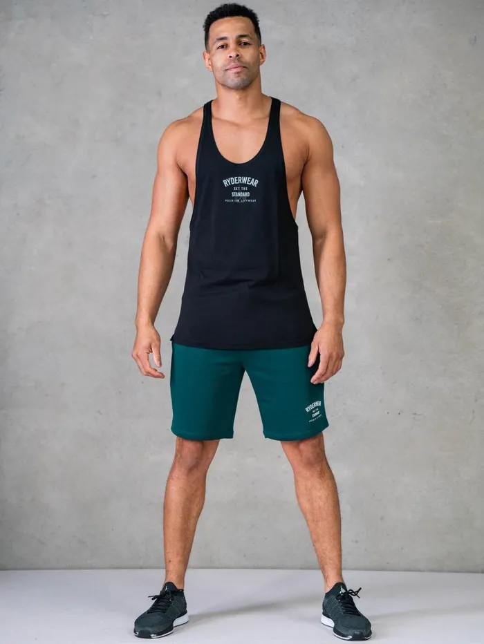Tanks Mens Ryderwear Legacy Stringer Black