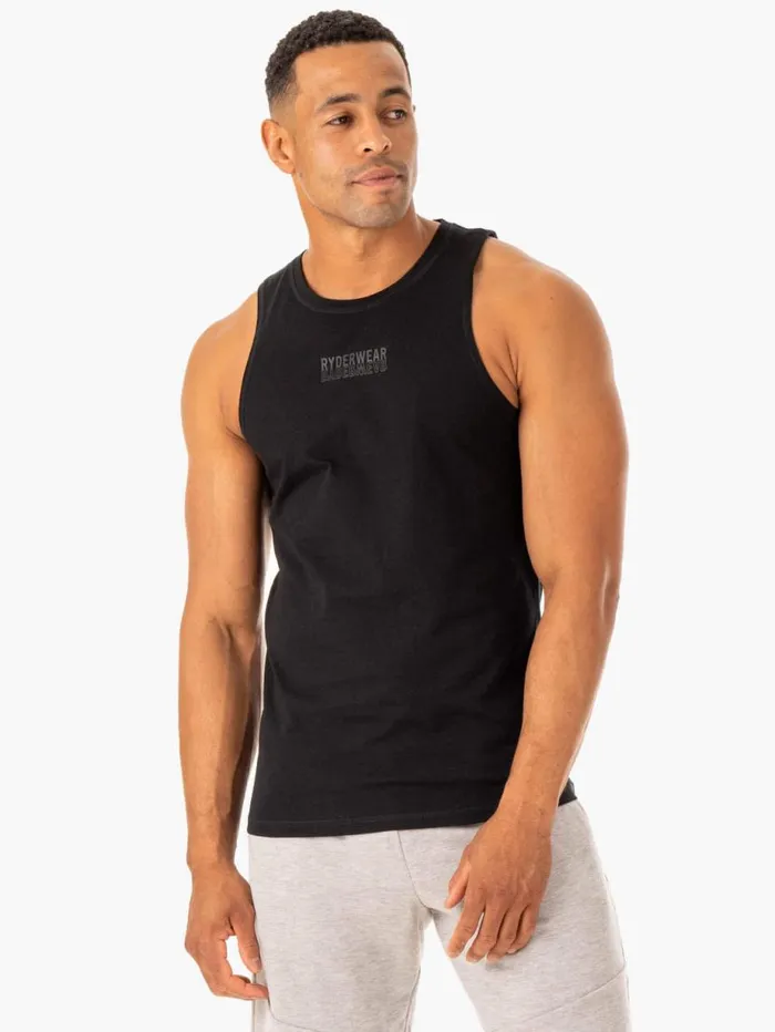 Tanks Mens Ryderwear Limitless Baller Tank Black