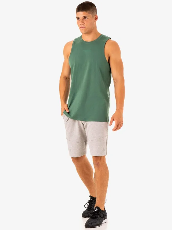 Tanks Mens Ryderwear Limitless Baller Tank Forest Green