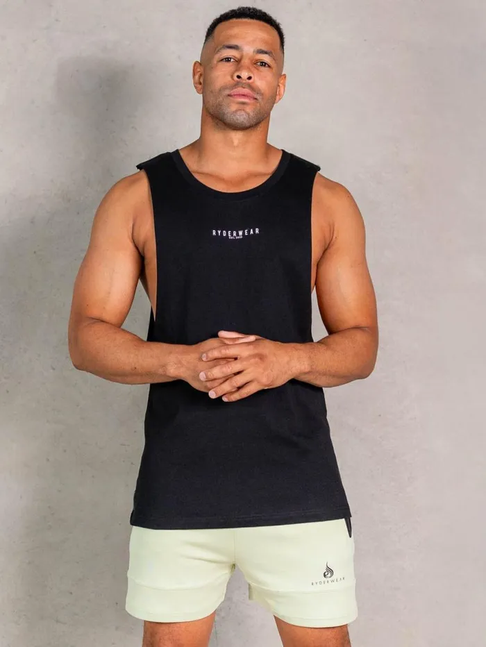 Tanks Mens Ryderwear NRG Baller Tank Black