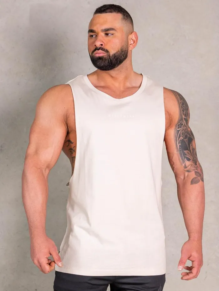 Tanks Mens Ryderwear NRG Baller Tank Oat