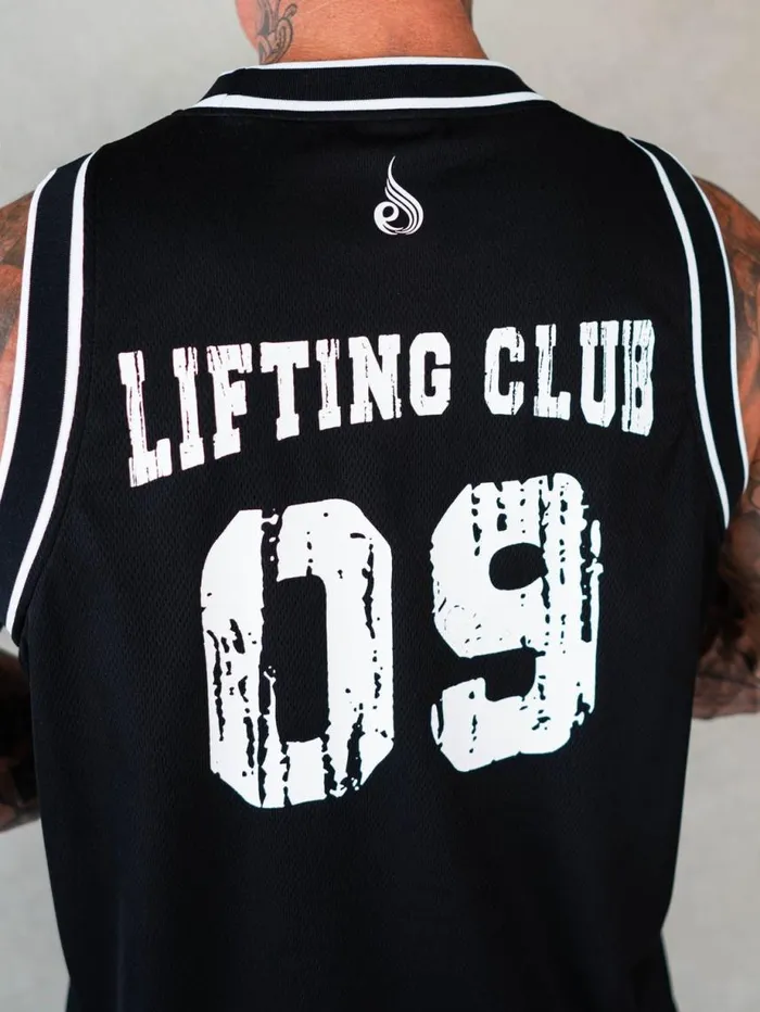 Tanks Mens Ryderwear Octane Mesh Jersey Black