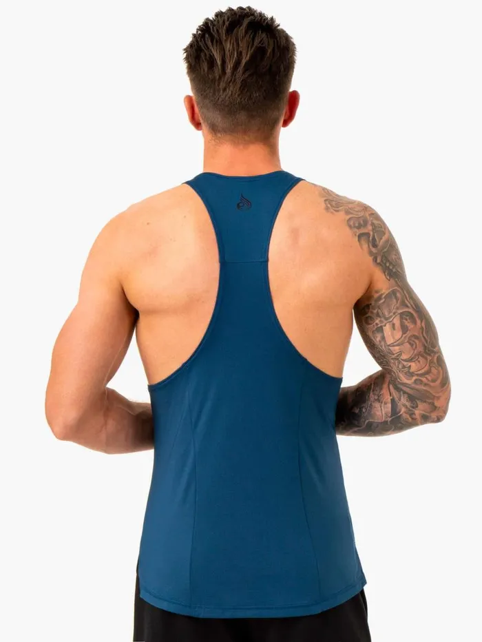 Tanks Mens Ryderwear Optimal Mesh TBack Blue