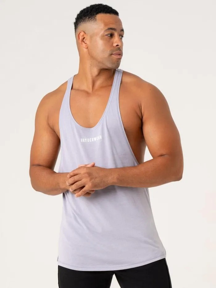 Tanks Mens Ryderwear Pursuit Stringer Lavender