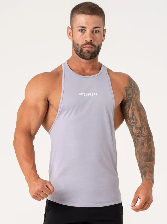 Tanks Mens Ryderwear Pursuit Tank Lavender