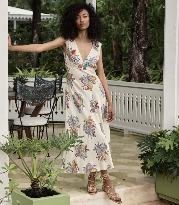 TATIANA DRESS Mer Botanique Shop DEN Dresses