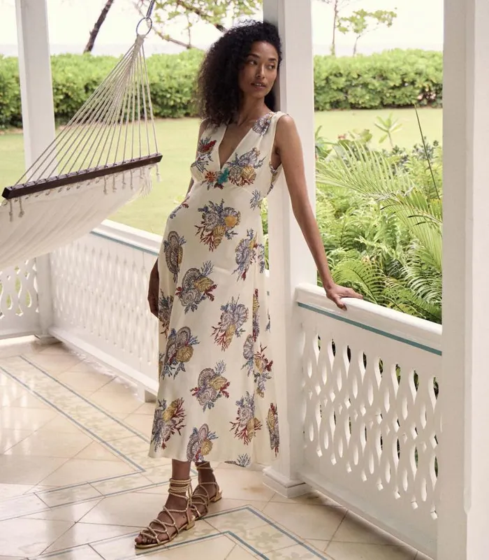 TATIANA DRESS Mer Botanique Shop DEN Dresses